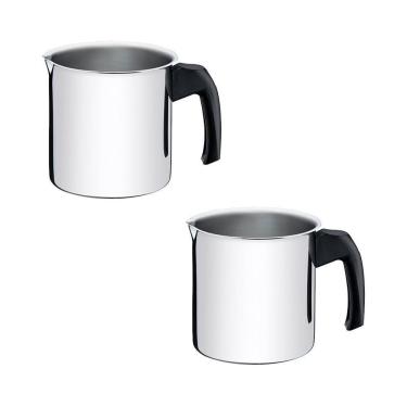 Imagem de Fervedor Tramontina Aço Inox Allegra 1,4L Com 2 Unidades