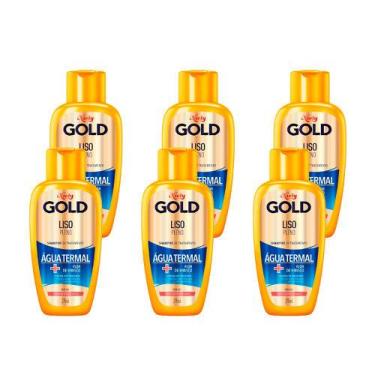 Imagem de Shampoo Niely Gold Tratamento Liso Pleno Água Termal Flor De Hibisco 2
