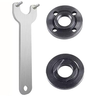 Imagem de 5/8" - 11 kit de chave de rebarbador/chave angular de substituição e porca de trava para Dewalt Makita 224568-4 193465-4 224399-1