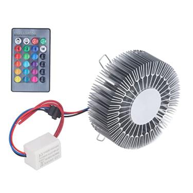 Imagem de Candeeiro de Parede Sun Flower, Candeeiro de Parede Sun Flower Alumínio 3W RGB LED Candeeiro de Parede Em Alumínio Com Controlo Remoto para Cama de Quarto
