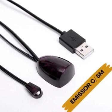 Imagem de Extensor Repetidor Controle Remoto Ir 5M Infravermelho Usb