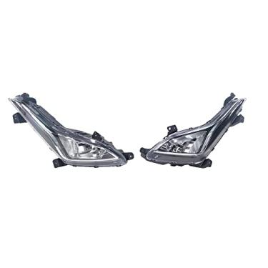 Imagem de JESYMBX Para Hyundai Elantra 2014 2015 2016 DRL Lâmpada de condução farol conjunto de lâmpada de neblina 92202-3X210 92201-3X210