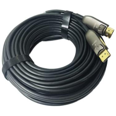 Imagem de Cabo Displayport 1.4 Fibra Óptica 8K de 30 Metros - 144Hz