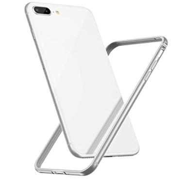 Imagem de Capa dura para iPhone XS Max X XR 8 7 6 S Plus 11 Pro Case Coque Acessórios para Celular, Prata, Para iPhone 7