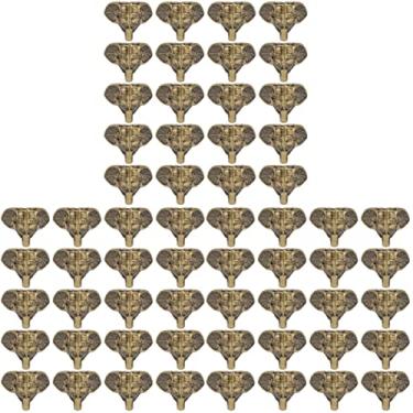 Imagem de 60 Peças Base De Caixa De Madeira Protetor De Canto De Baú De Joias Pernas Decorativas De Caixa De Madeira Protetor De Móveis Bronze Antigo Caixa De Presente Plástico Caixa Retrô