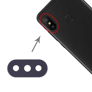 Imagem de HONGYAN Peças de substituição de telefone celular 10 pcs capa da lente da câmera para Xiaomi Redmi 6 Pro/Mi A2 Lite Acessórios telefônicos