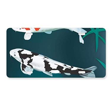 Imagem de DIYthinker Par tradicional para casal, placa de licença chinesa de aço inoxidável para decoração de placa de carro