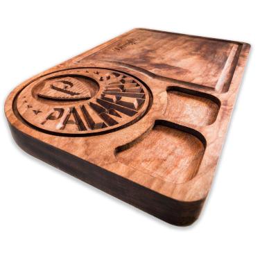 Imagem de Tabua Carne Churrasco Madeira Palmeiras Times