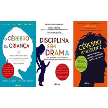 Imagem de Kit 3 Livro Daniel J. Siegel Cerebro Da Criança Disciplina
