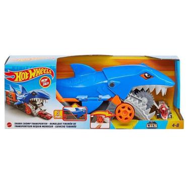 Imagem de Pista de Percurso Hot Wheels City Guincho Tubarão Mattel