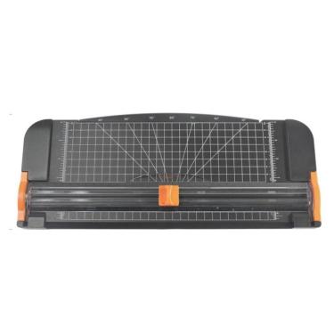 Imagem de Guilhotina Corta Papel Refiladora A4/A5 Portátil 38Cm - Yins