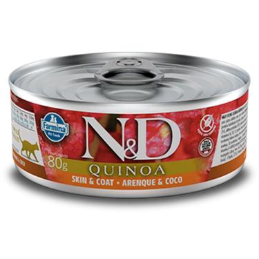 Imagem de Racao Nd Gatos Quinoa Skin E Coat Arenque 0,08Kg