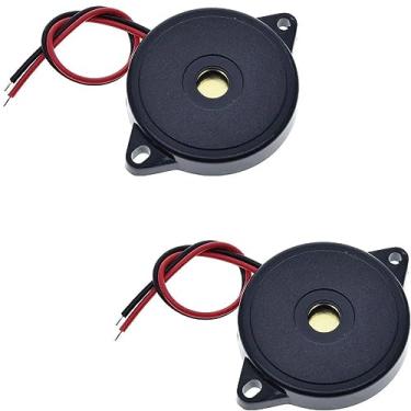 Imagem de Kit com: 2x Buzzer Passivo Piezoelétrico de Alta Potência 1v a 30v - AT3040 para Arduino, esp, rasp