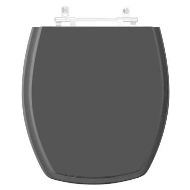 Imagem de Assento Sanitário Thema Preto para vaso Incepa