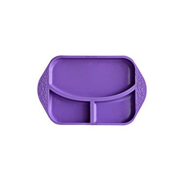 Imagem de Prato de Silicone com Divisórias Animais - MNMKD06 - Baleia