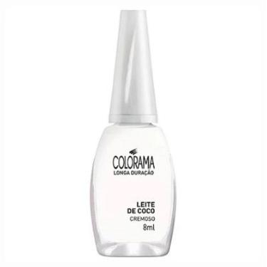 Imagem de Esmalte Colorama Leite de Coco Cremoso 8ml
