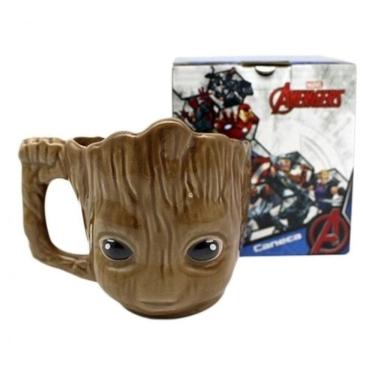 Imagem de Caneca 3D Baby Groot: Marvel