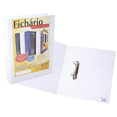 Imagem de Fichário 2 Argolas Branco C/Revestimento 3324 A4 255X315X40 ACP