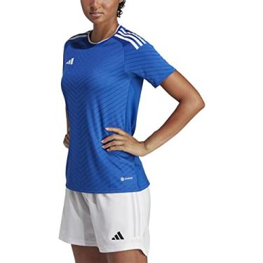 Imagem de adidas Campeon 23 Camiseta feminina PP Team Azul Royal