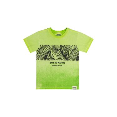 Imagem de Infantil - Camiseta Back to Nature para Menino Quimby Verde  menino