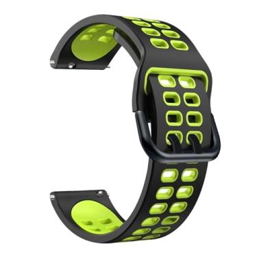 Imagem de DFAMIN 20 22mm Pulseira de relógio colorida para Garmin Venu SQ Pulseira de silicone Smartwatch Band para Veun 2/Venu2 Plus Acessórios de Pulseira (Cor: Estilo J, Tamanho: 20mm VENU 2 Plus)