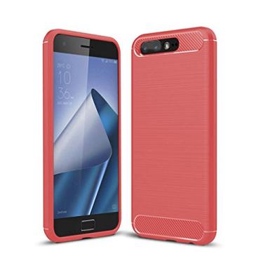 Imagem de Capa ASUS ZenFone 4 Pro ZS551KL, sensação macia, proteção total, anti-arranhões e impressões digitais + capa de celular resistente a arranhões para ASUS ZenFone 4 Pro ZS551KL