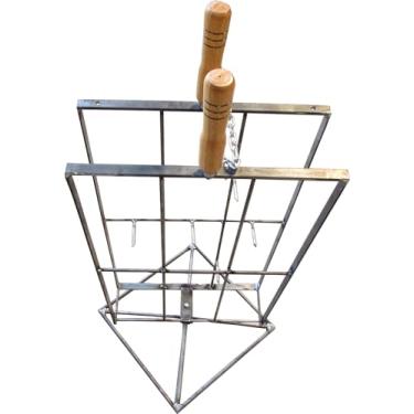 Imagem de Espeto Costela Fogo De Chão C/Base Giratoria P/25kg