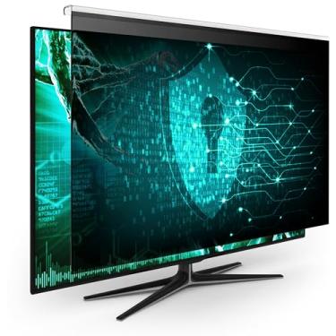 Imagem de EZ-Pro Screen Protector Painel de privacidade para monitor de computador de 50.8 cm (tela medida diagonalmente), antiluz azul e fácil instalação, tamanho do painel de tela 27 cm de altura x 45 cm de