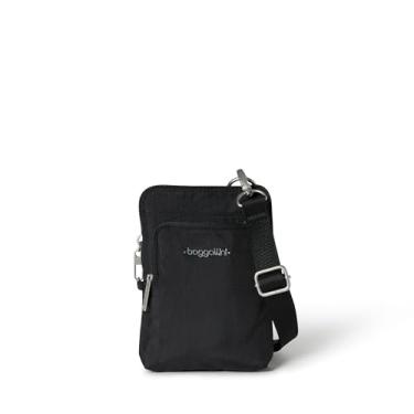 Imagem de Baggallini Securtex® Bolsa transversal antirroubo, Preto, One Size