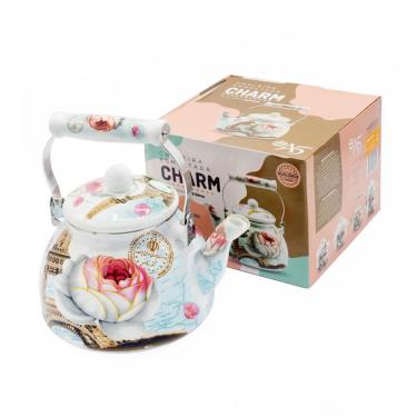 Imagem de Chaleira A5 Esmeralda Charm 2,5L Sem Apito - Paris