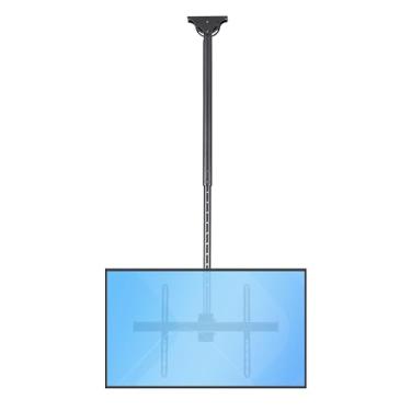 Imagem de StarTech.com Suporte de teto de TV, suporte Vesa de tela única para TVs/monitores de 81.3 cm-190.5 cm - Poste telescópico ajustável em altura