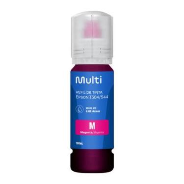 Imagem de Refil de Tinta p/ Impressora Epson T504/T544 100ml Magenta Multi - RF029OUT [Reembalado] RF029OUT