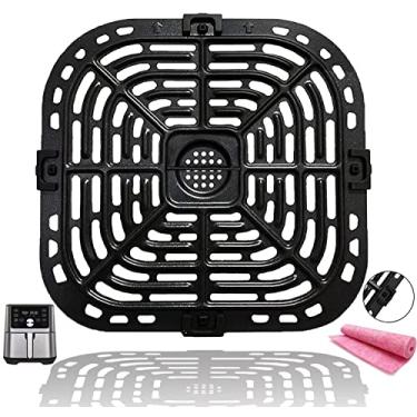 Imagem de Nvkwca Rack de fritadeira a ar de 6 litros para fritadeiras instantâneas Vortex Plus 6QT, grelha de fritadeira a ar premium, bandeja de panela, grade de prateleira de inserção para fritadeiras