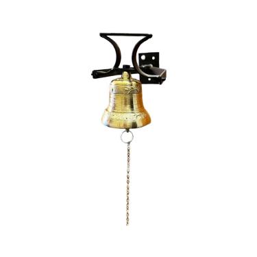 Imagem de Sino de Bronze com Suporte para Parede/Teto - 1 Kg