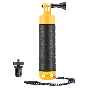 Imagem de SOONSUN Alça flutuante compatível com GoPro Hero 12 11 10 9 8 7 6 5 4 3, Session, Fusion, Max, Osmo Action 3 4, SJCAM, câmera de ação, à prova d'água, acessórios de montagem de alça