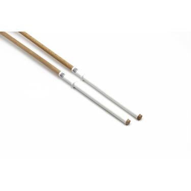Imagem de Stick Gripps Punhos de xilofone e marimba, envoltório antiderrapante para tambor, marimba e xilofone, anéis ajustáveis com ajuste personalizado (branco)