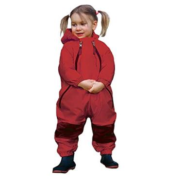 Imagem de Tuffo Macacão para bebês e meninos, Vermelho, 18 Month (Pack of 1)