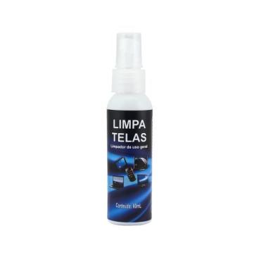 Imagem de Kit com 5 Limpa Telas Implastec Clean 60ml Remove Gordura