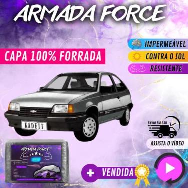 Imagem de Capa Cobrir Carro KADETT 100% Forrada Armada Force 100% Impermeável Fo