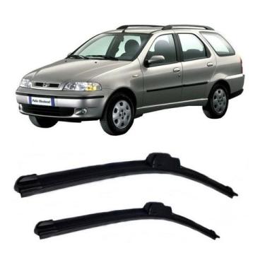 Imagem de Par Palhetas Limpador De Parabrisa Dianteiro Para Fiat Palio Weekend /