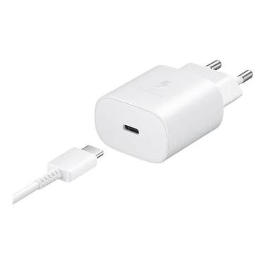 Imagem de Carregador ultra rápido de 25W EP-TA800 Galaxy A70 Branco - Samsung