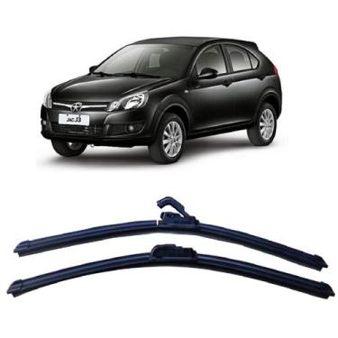 Imagem de Par De Palhetas Limpador De Parabrisa Dianteiro Jac Motors J3 2010 201