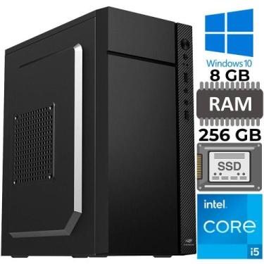 Imagem de Computador Core I5-2400, Ram 8Gb, Ssd 256Gb, Gt-H61, Win 10 - Sobralte