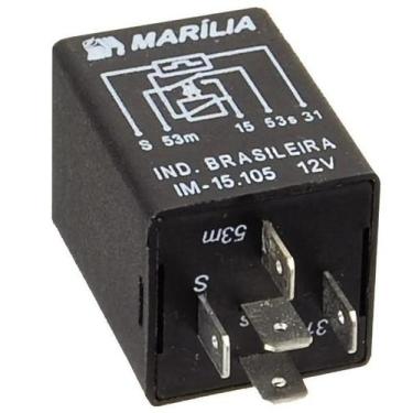 Imagem de Rele Temporizador Limpador 12v 5 Terminais VW Gol Sveiro Parati IM1510