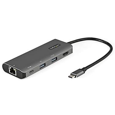 Imagem de Adaptador multiporta USB C – Mini Dock USB tipo C de 10 Gbps com HDMI 4K 30 Hz – 100 W Power Delivery Passthrough – Hub USB 3.1/3.2 Geração 2 Laptop Dock – Cabo de 10 polegadas (DKT31CHPDL)