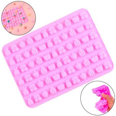 Imagem de Molde Silicone Frutinha Gummy Fruta Gelatina Bala Candy Doce - Things 