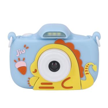 Imagem de Câmera Infantil, Câmera Digital de Vídeo Infantil Com Flash LED para Ambientes Internos (Azul)