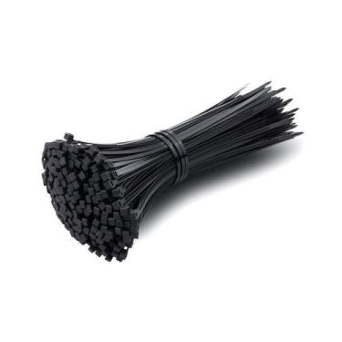 Imagem de 100 Abraçadeira De Náilon Preta 100x2,5mm - Starfer