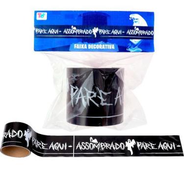 Imagem de Enfeite Dia Bruxas Faixa Mal Assombrado Festa Halloween - Toy Master