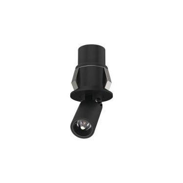 Imagem de Spot de Embutir Retrátil Nordecor Mali Led Alto IRC 90 3W Bivolt - MBL
